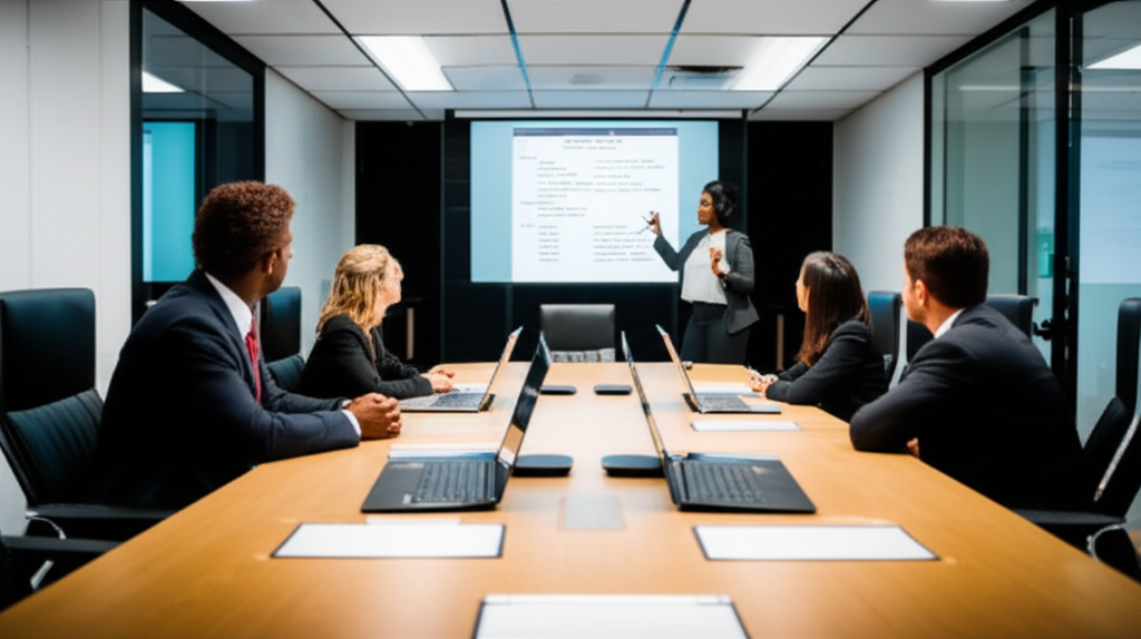 Treinamento da equipe